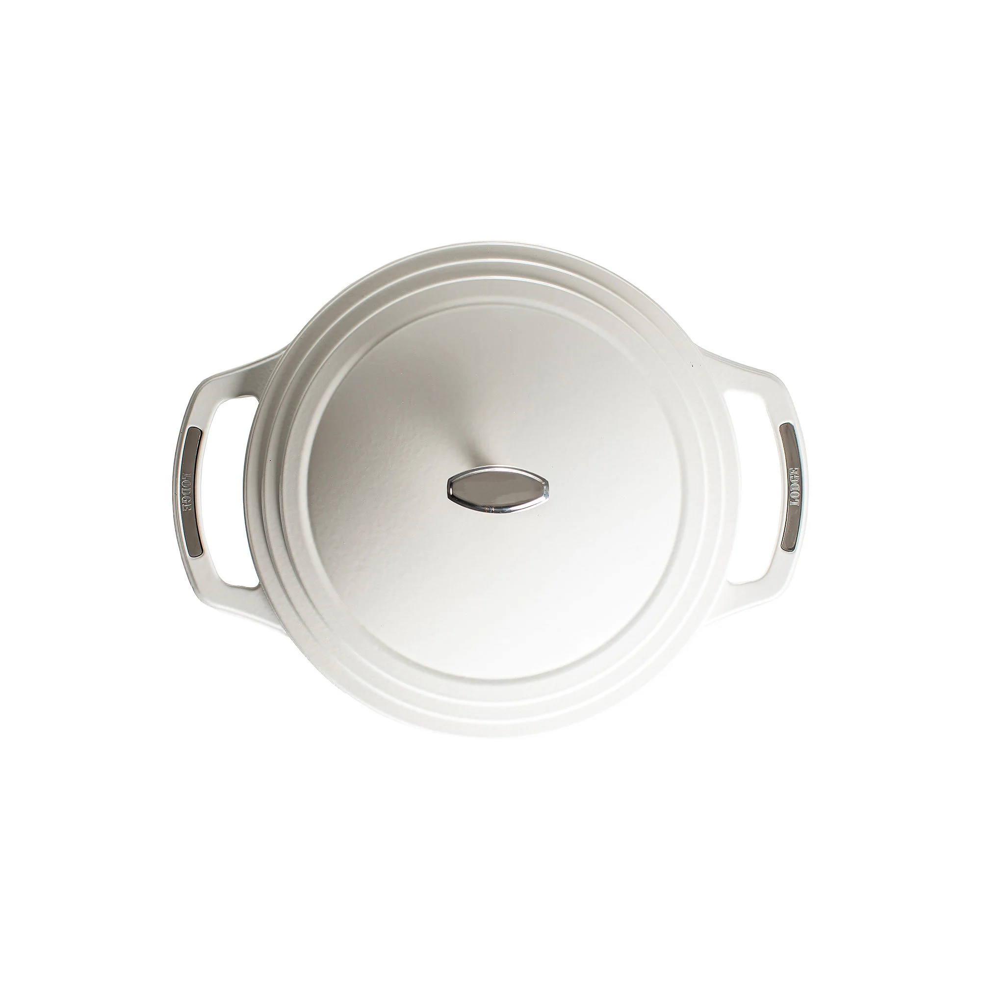 Lodge Cookware Cast Iron 7.5-Qt. Dutch Oven - White CLOUD NINE ONE SIZE - Image 2
