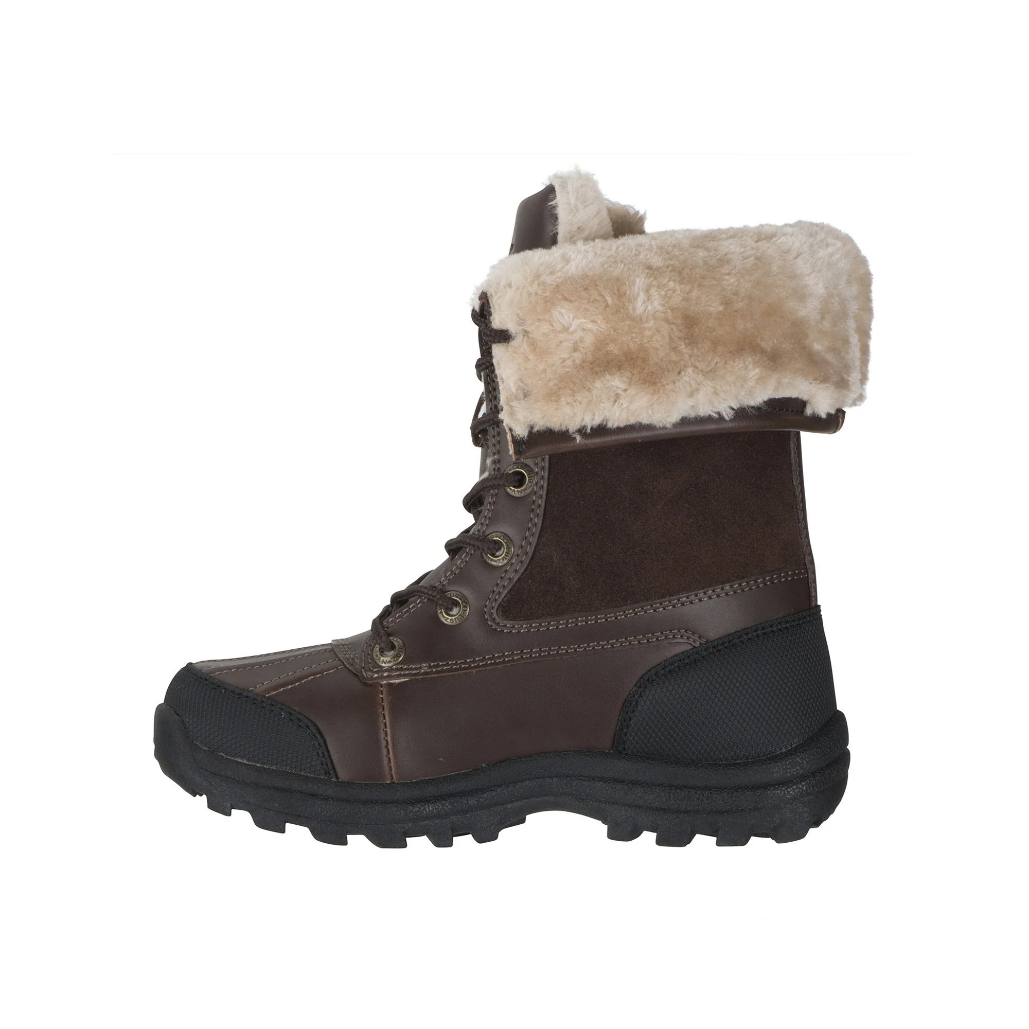 Lugz Womens Tambora Water Resistant Flat Heel Winter Boots - RED BROWN 9 1/2 MEDIUM - Image 3