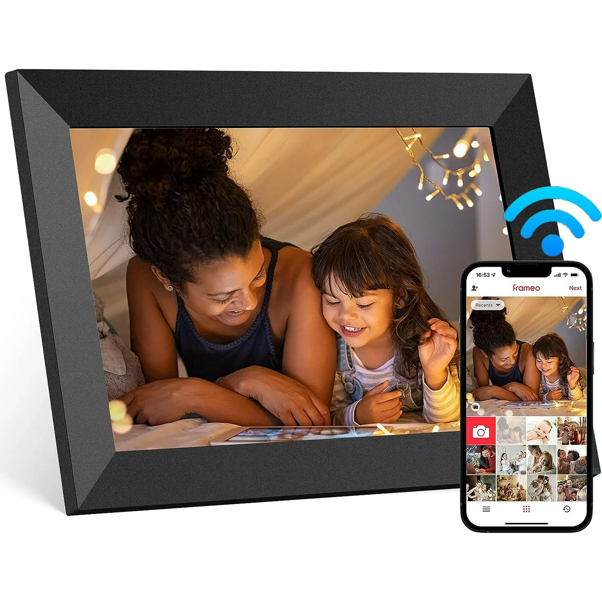 Lvelia TC0025 10.1 inch Wifi Digital Photo Picture Frame with 32GB Storage