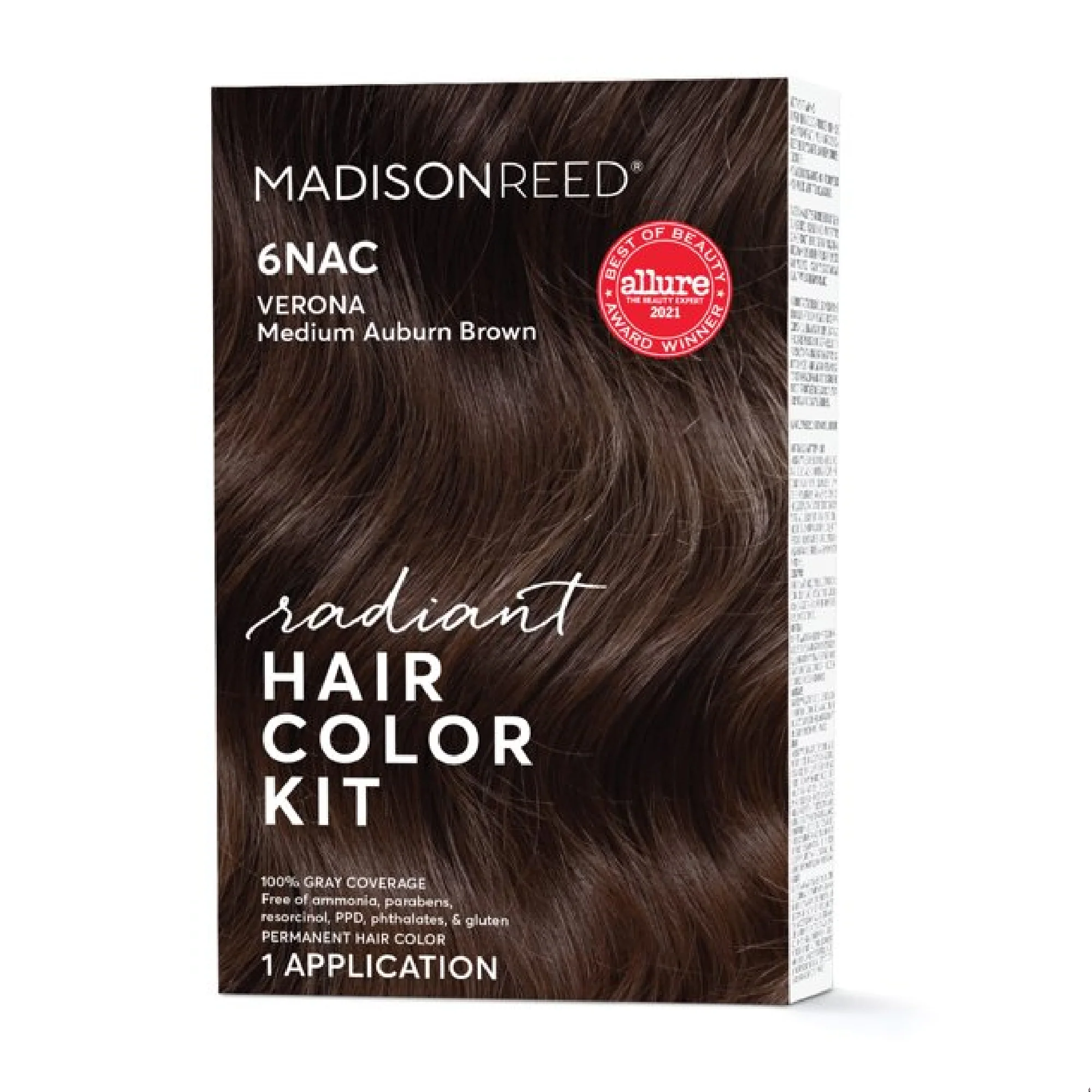 Madison Reed Radiant Hair Color Kit, Medium Chocolate Brown Verona 6NAC, Ammonia-Free, Keratin-Enriched, Permanent Hair Dye, Pack of 1 - Image 2