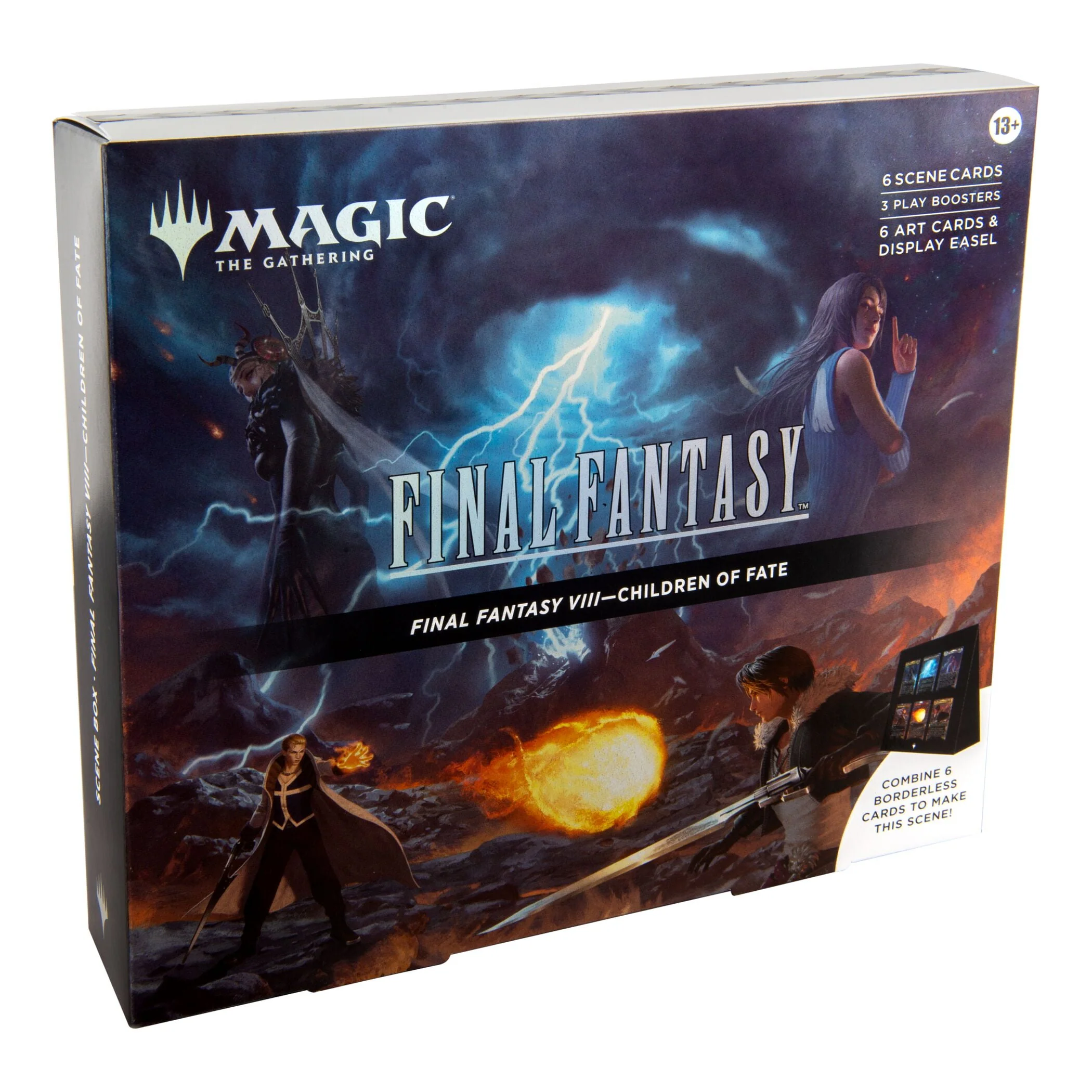 Magic: The Gathering 2NWB3IJ4V7GT Final Fantasy Scene Box, Six Foil Borderless Scene Cards, Three Play Boosters - Image 2