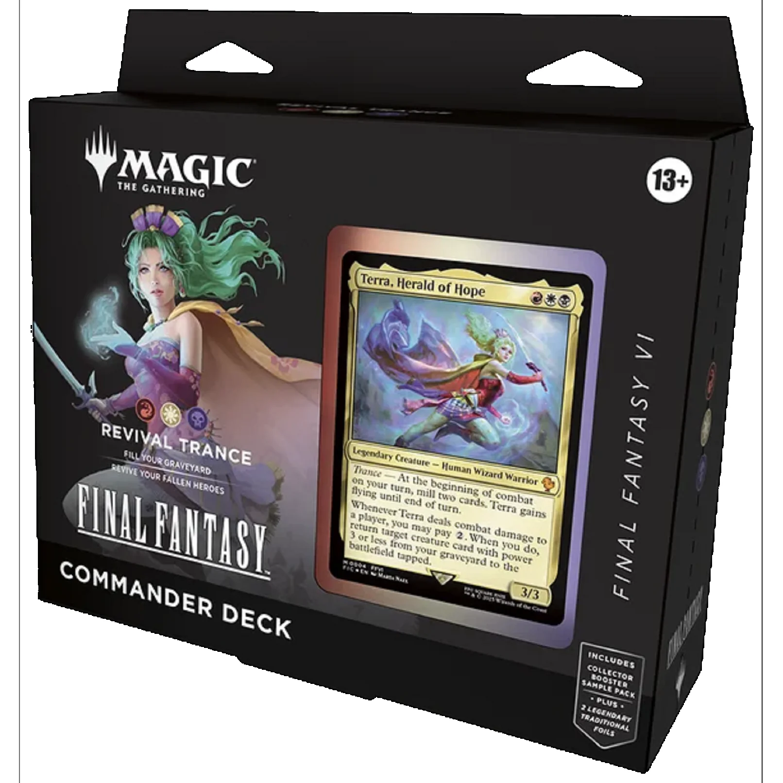 Magic: The Gathering D38580000 Final Fantasy Commander Deck - Rival Trance