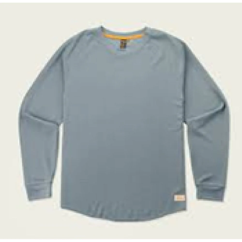 Marsh Wear Surfside Waffle Knit Long-Sleeve Shirt - Steel - M