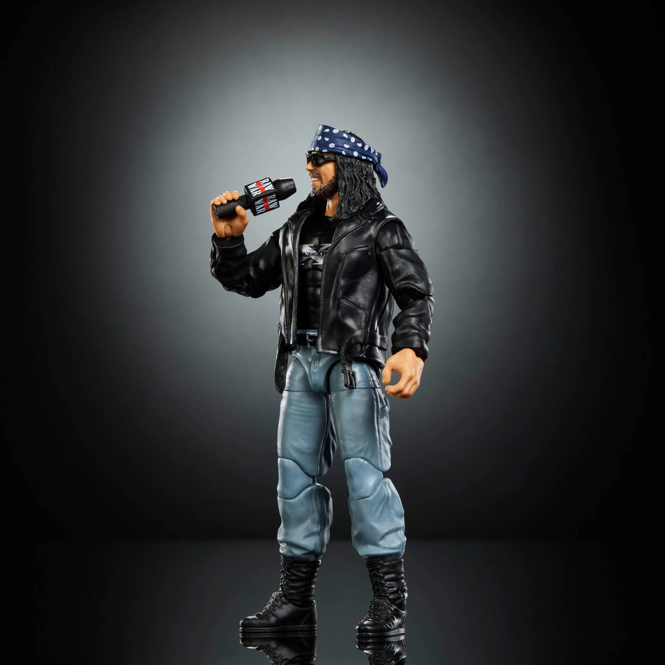 Mattel WWE Elite Sid Vicious Action Figure, Monday Night War Series 10, 6-Inch, Multicolor, Interchangeable Hands and Accessories, JHX37 - Image 4