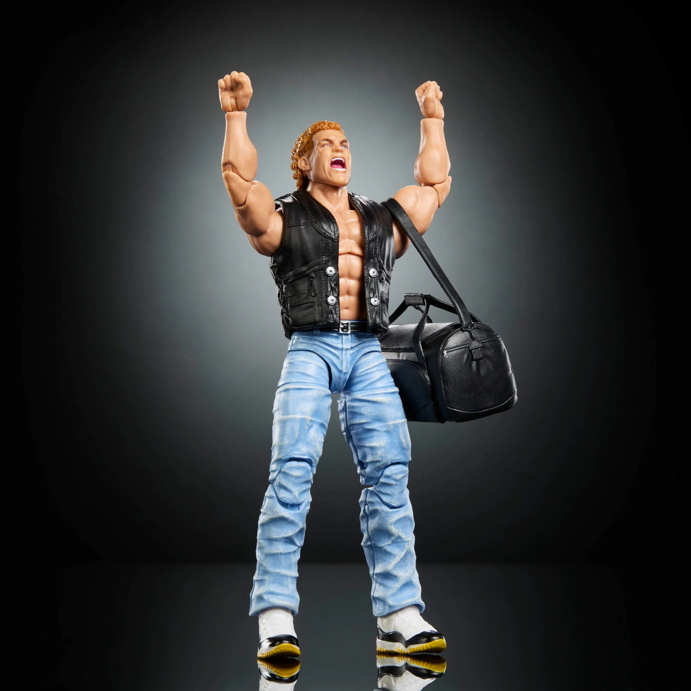 Mattel WWE Elite Sid Vicious Action Figure, Monday Night War Series 10, 6-Inch, Multicolor, Interchangeable Hands and Accessories, JHX37 - Image 5