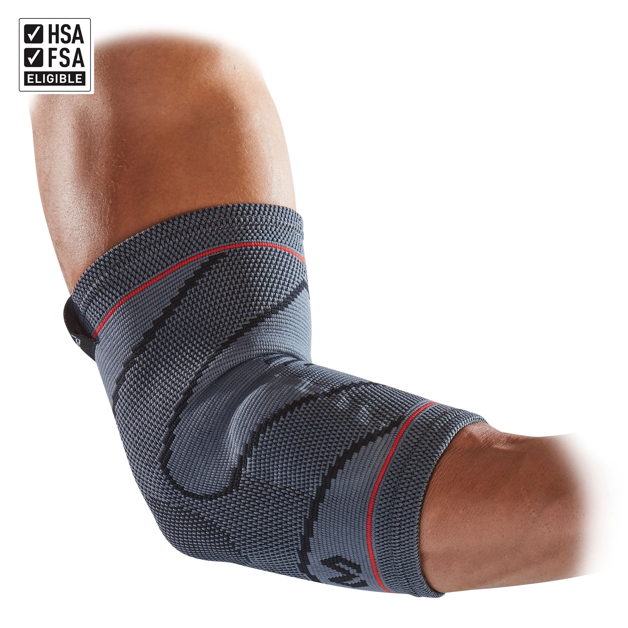 McDavid Elbow Compression Knit Sleeve W/Gel Buttress L/XL - Image 2