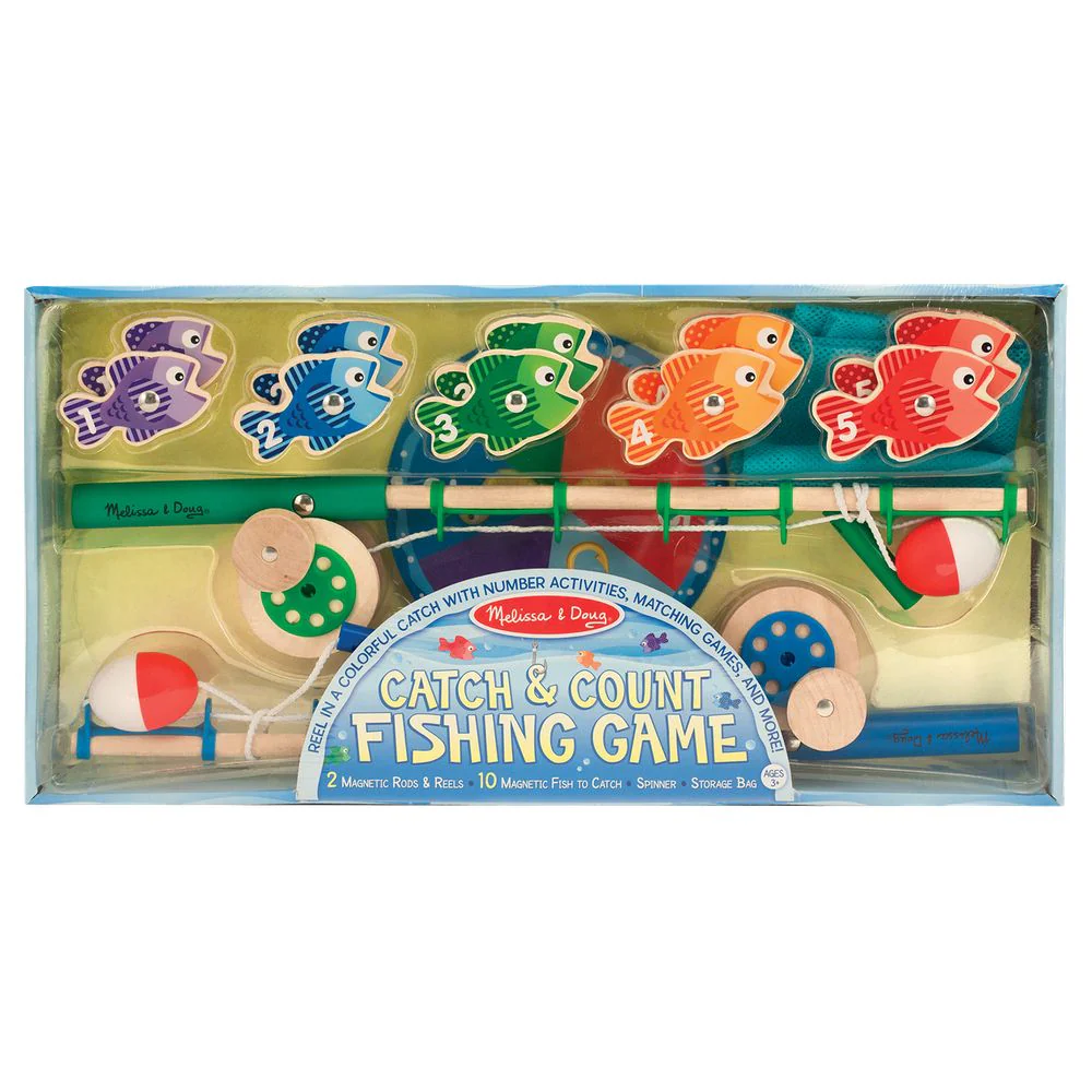 Melissa & Doug Catch and Count Fishing Game Play Set