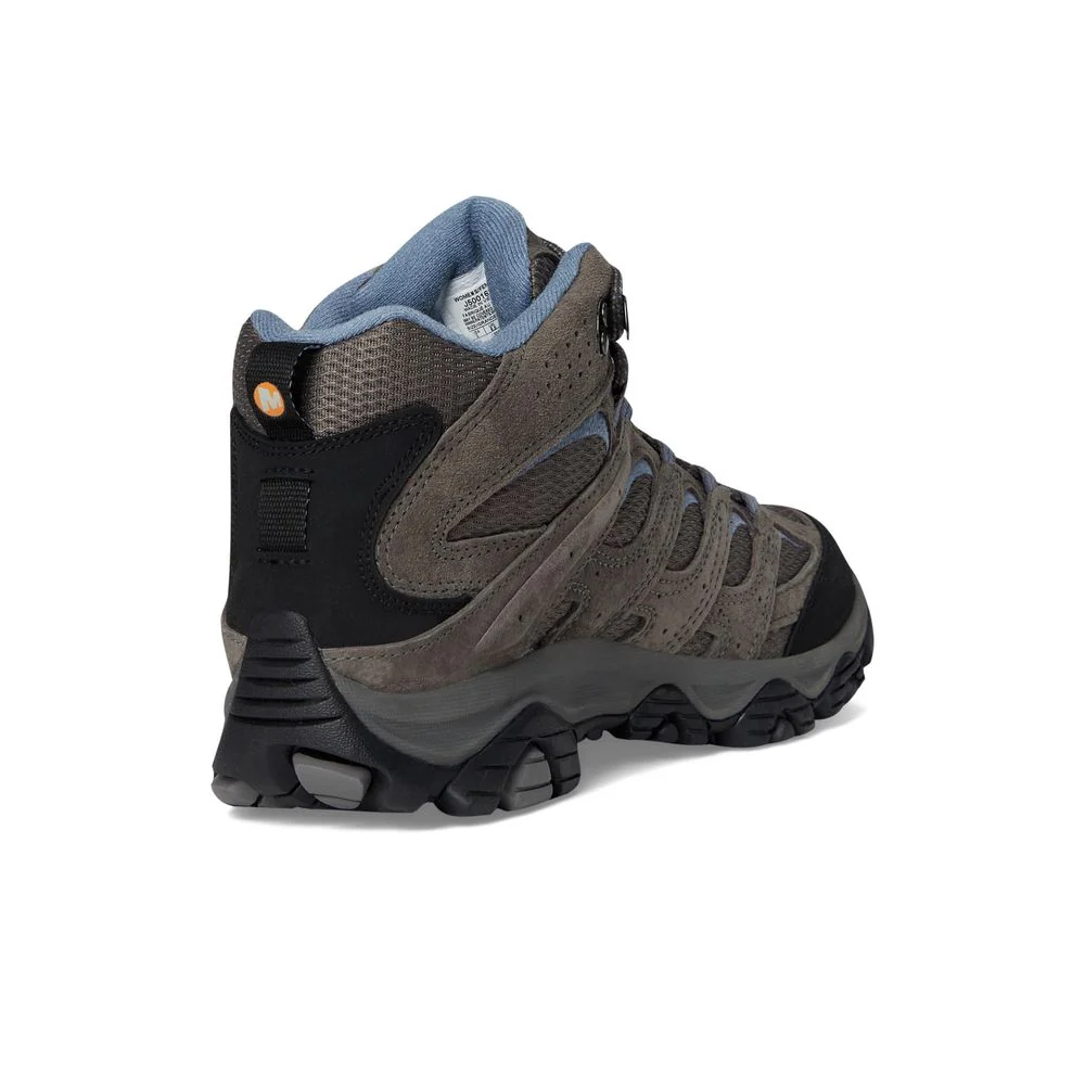 Merrell Moab 3 Mid Waterproof Hiking Boots for Women, Granite, Size 7, Medium Width, J500162Z - Image 6