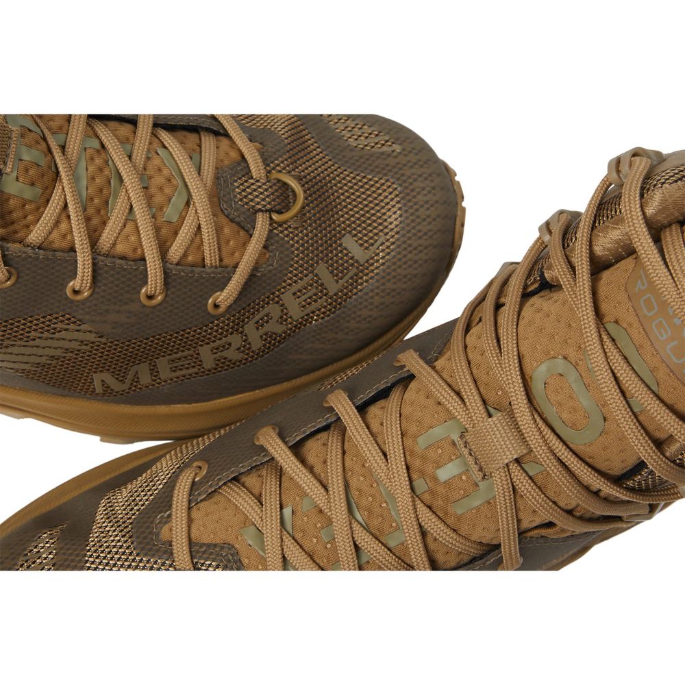 Merrell Rogue Tactical GORE-TEX Duty Boots for Men - Coyote - 12M - Image 6