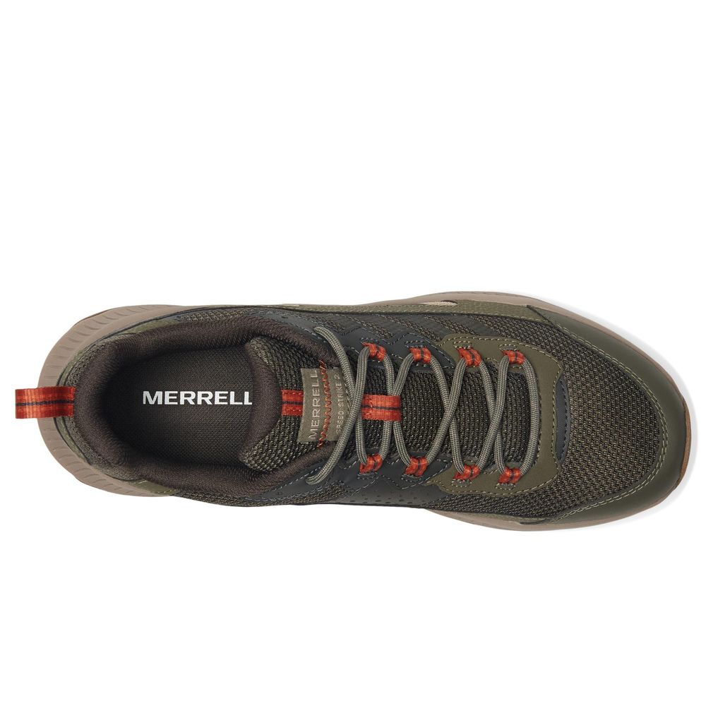 Merrell Speed Strike 2 Hiking Shoes for Men - Olive - 11.5M - Image 3