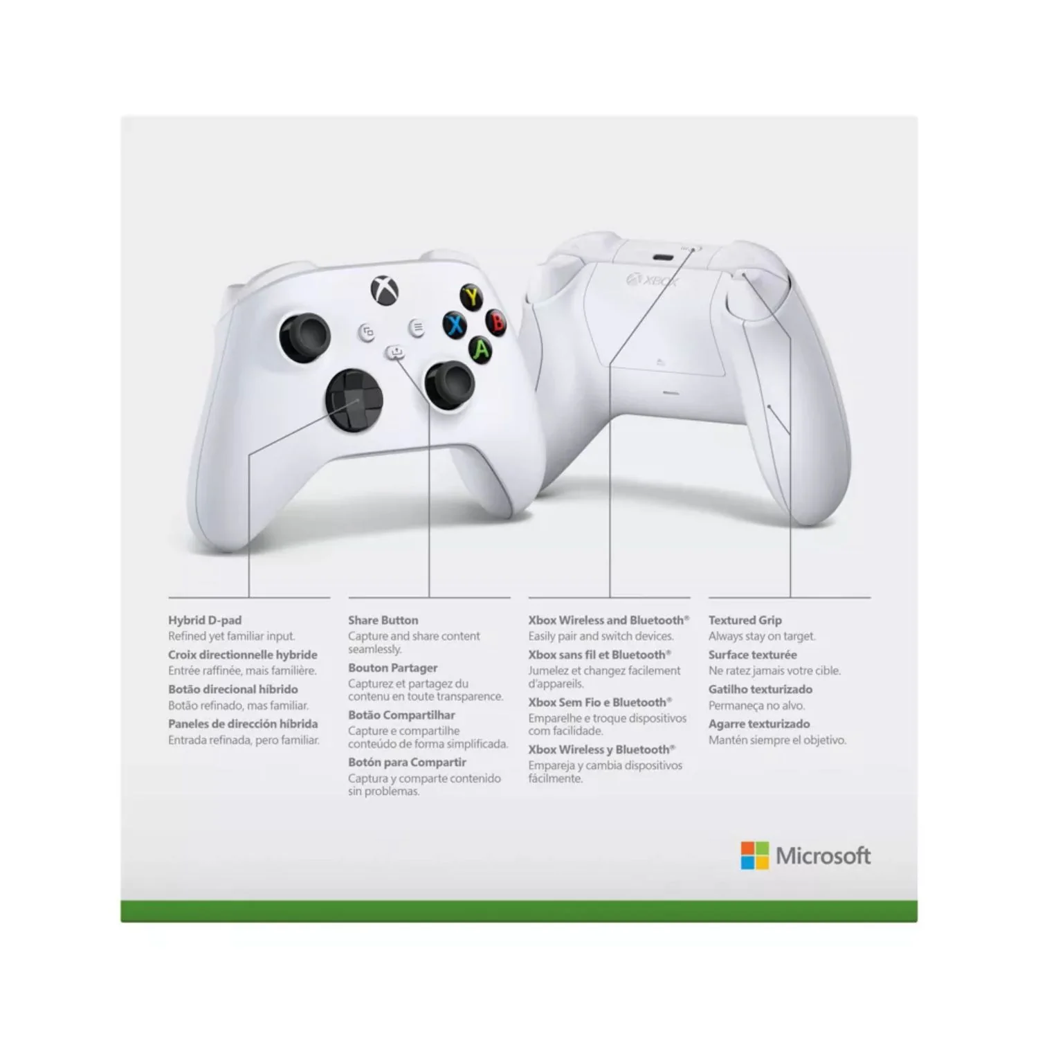 Microsoft 80744785 Xbox Series X/S Wireless Controller - Robot White - Image 4