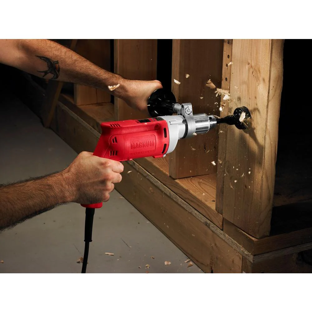 Milwaukee 0299-20 Magnum 8 Amp 1/2-Inch Drill - Image 4