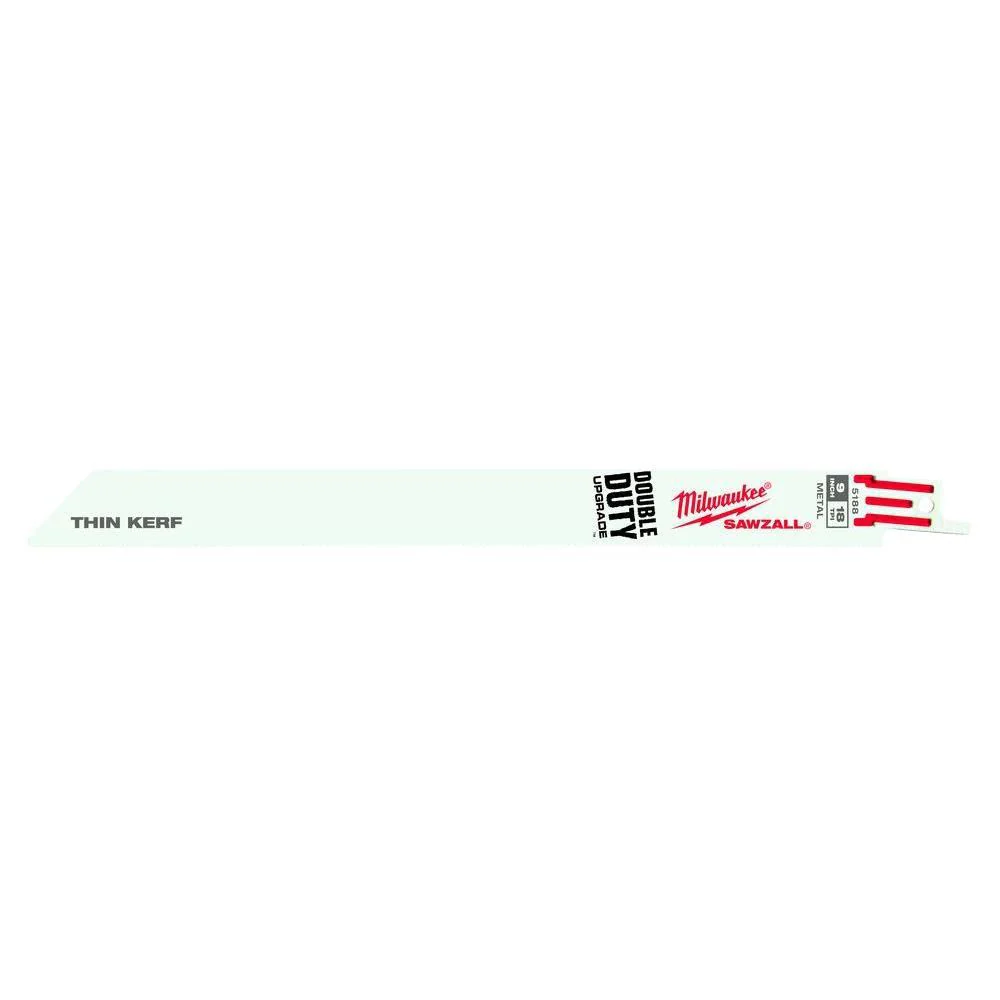 Milwaukee 48-01-6188 9-Inch, 18 Teeth Per Inch, Super Sawzall Blades, 50-Pack - Image 2