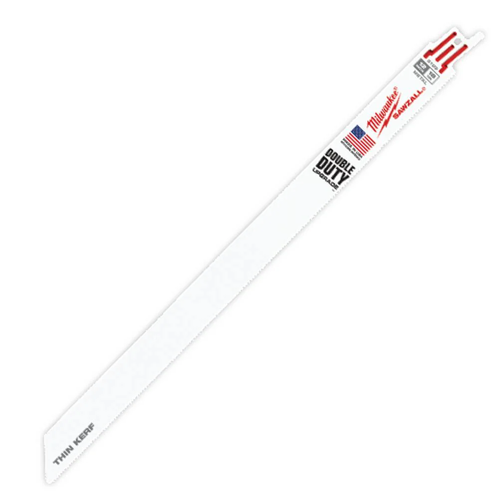 Milwaukee 48-01-6189 12-Inch, 18 Teeth per Inch, Super Sawzall Blades, 50-Pack - Image 2