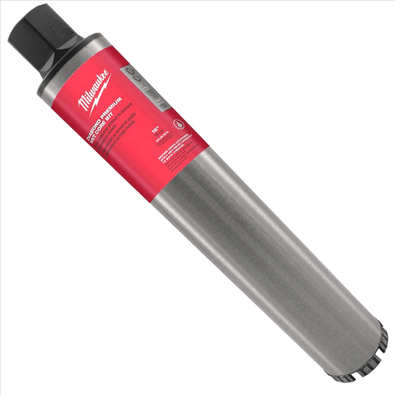 Milwaukee 48-17-3015 1-1/2" Diamond Premium Wet Core Bit