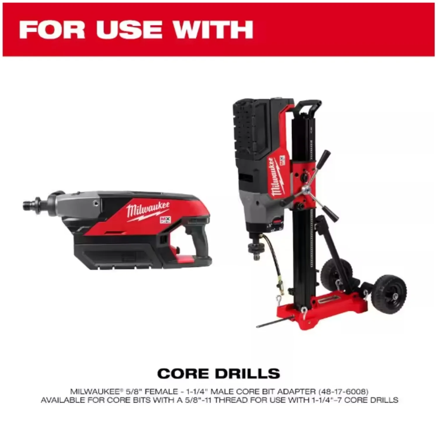 Milwaukee 48-17-5009 7/8" Diamond Ultra Wet Core Bit - Image 3