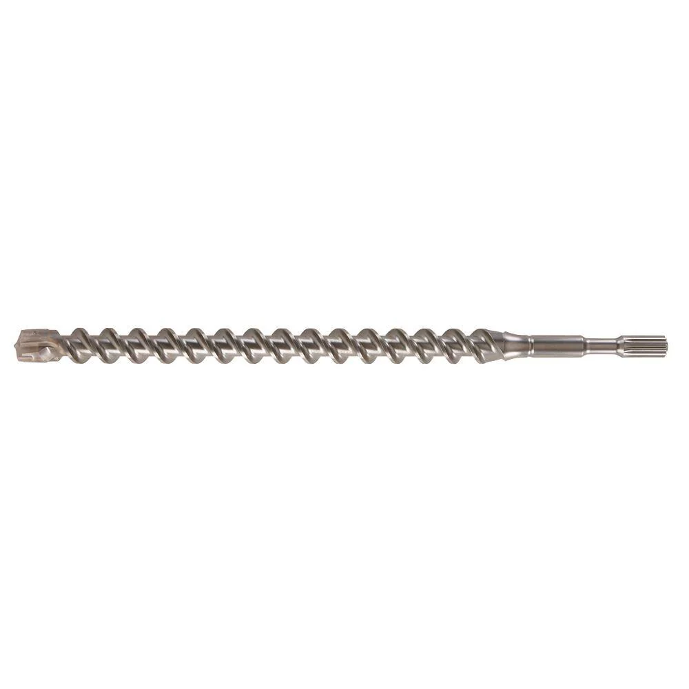 Milwaukee 48-20-4405 1-1/4 in. x 36 in. 4-Cutter Spline-Shank Carbide Bit