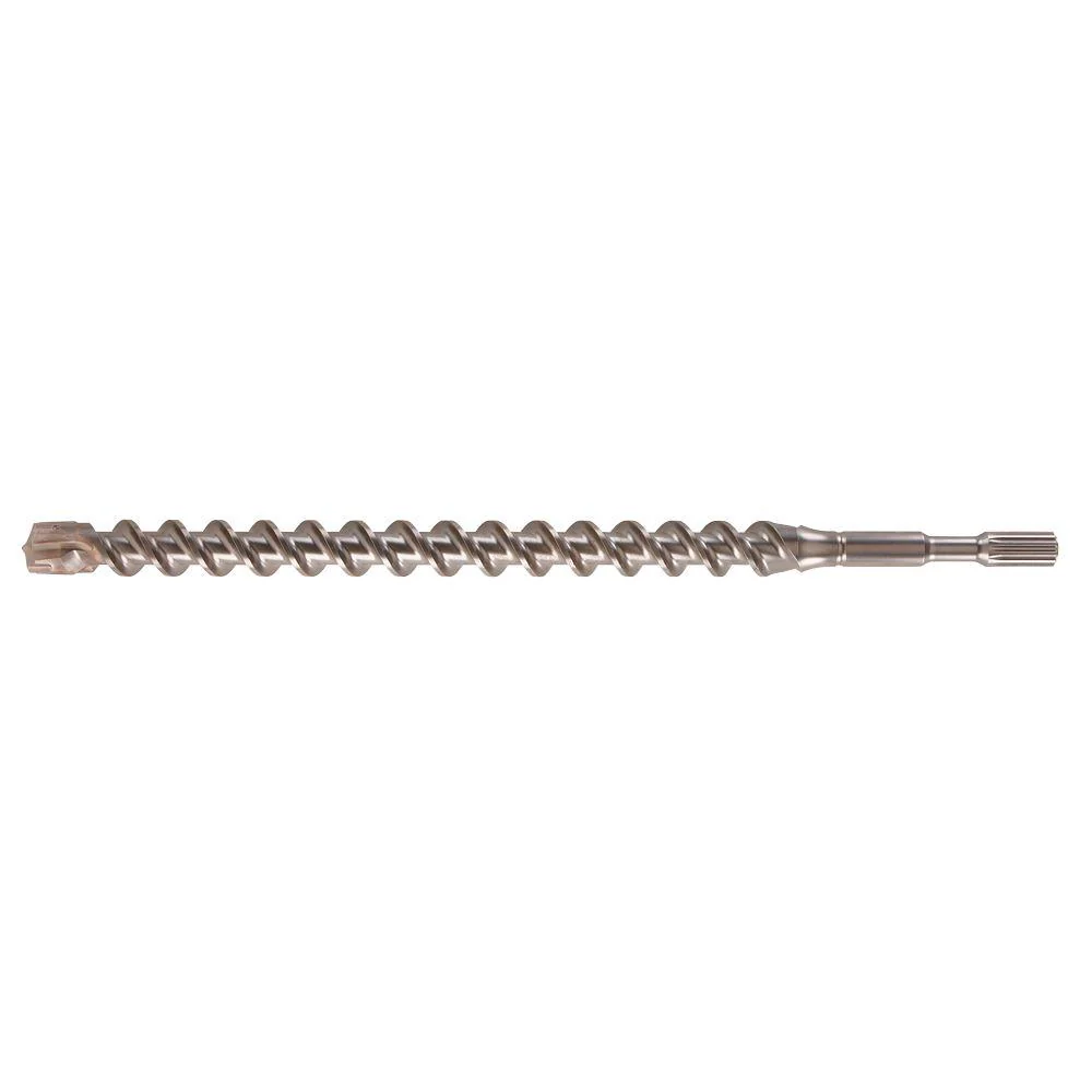 Milwaukee 48-20-4405 1-1/4 in. x 36 in. 4-Cutter Spline-Shank Carbide Bit - Image 2