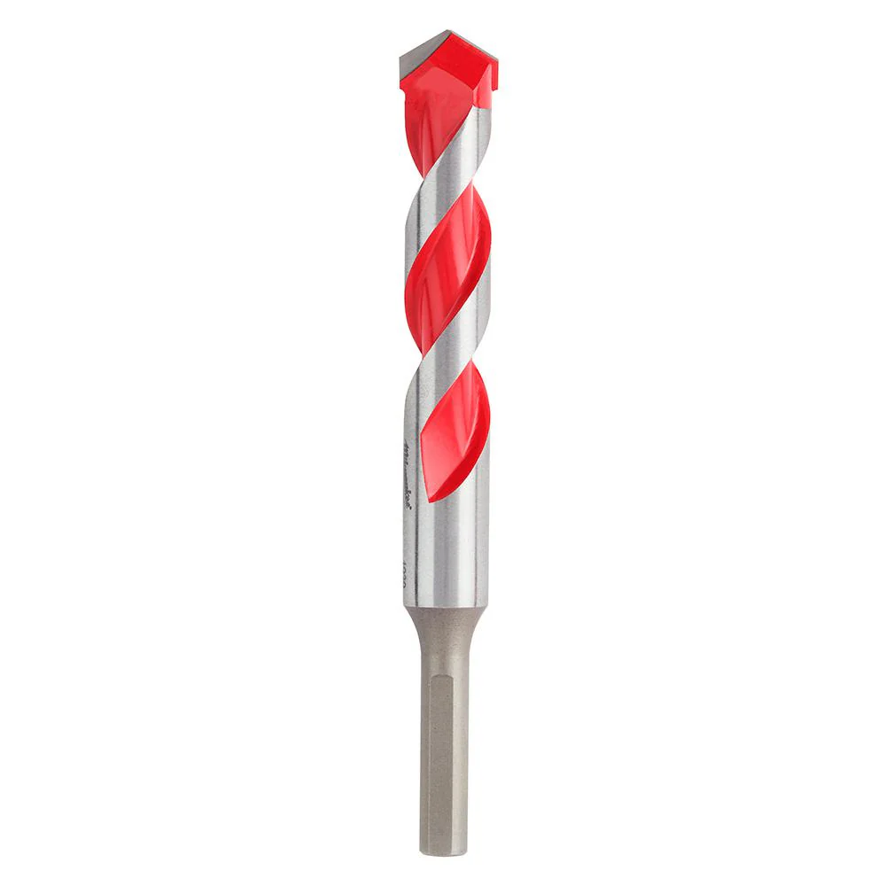 Milwaukee 48-20-9049 1 in. x 4 in. x 6 in. Carbide Hammer Drill Bit for Concrete, Stone, Masonry Drilling - Image 2
