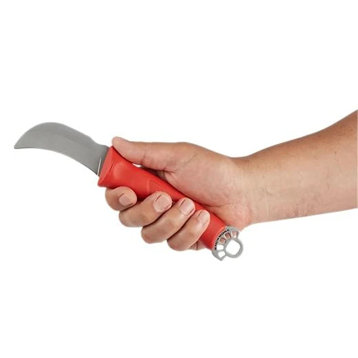 Milwaukee 48-22-1924 Lineman's Hawkbill Knife w/ STICKWORK 3in1 Ring - Image 4