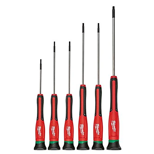 Milwaukee 48-22-2610 6-Piece Precision torx Screwdriver Set - Image 5