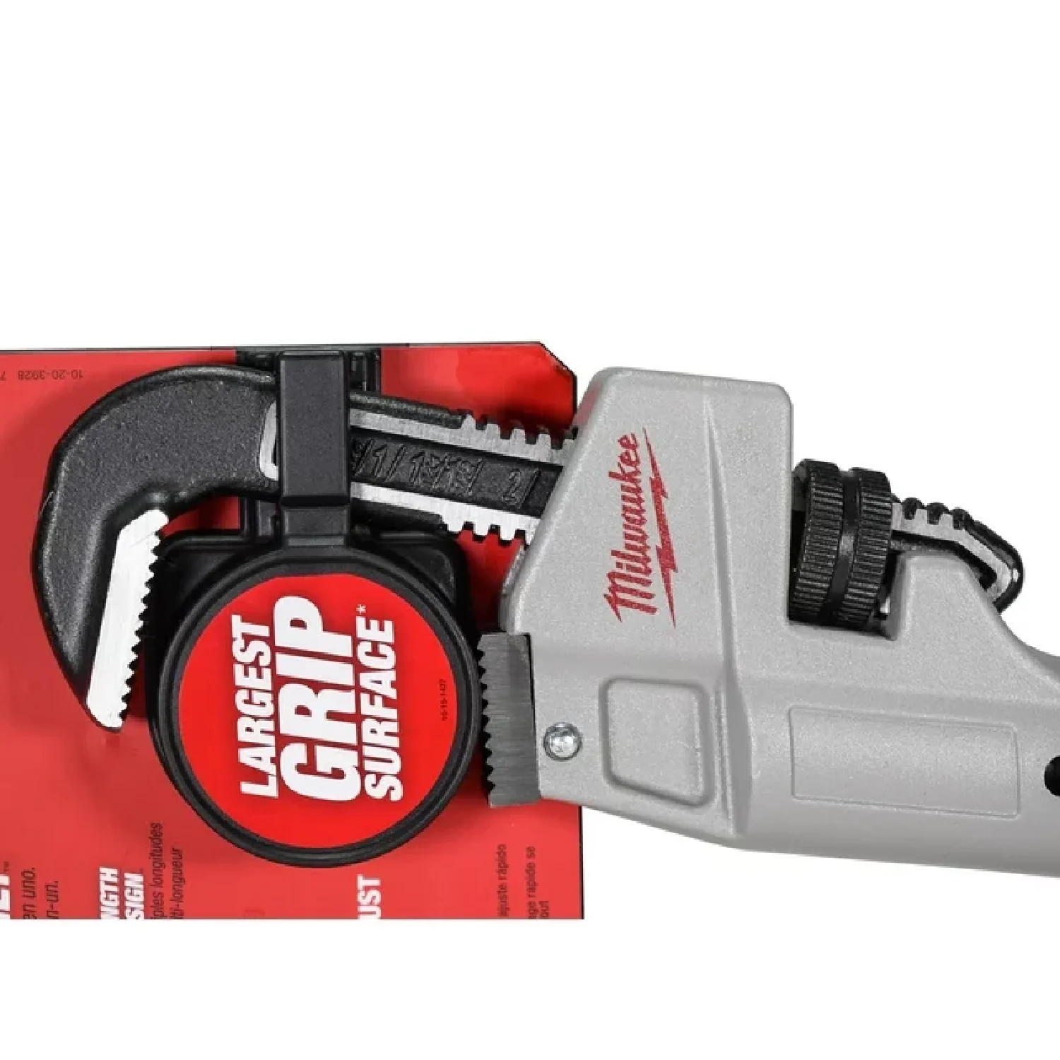 Milwaukee 48-22-7318 Aluminum Adjustable Cheater Pipe Wrench - Image 2