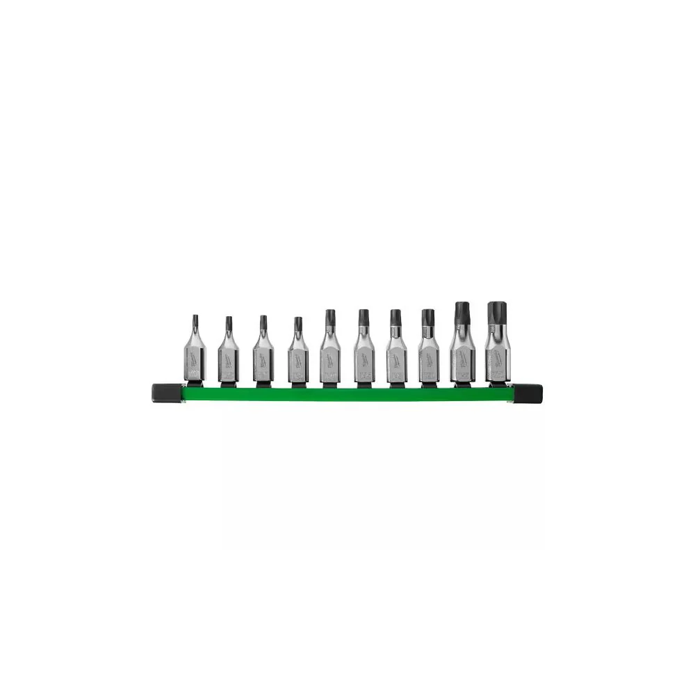 Milwaukee 48-22-9531 3/8 in. Drive Torx Bit Socket Set (10-Piece)