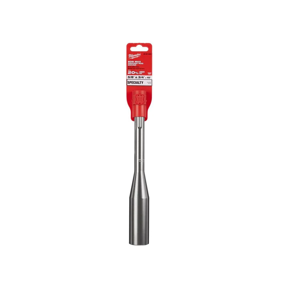 Milwaukee 48-62-4091 9-3/4 in. SDS-Max Demo Ground Rod Driver - Image 3