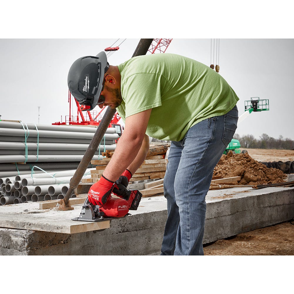 Milwaukee 48-73-1207 BOLT Green Full Brim Vented Hard Hat w/4pt Ratcheting Suspension (USA) - Type 1, Class C - Image 4