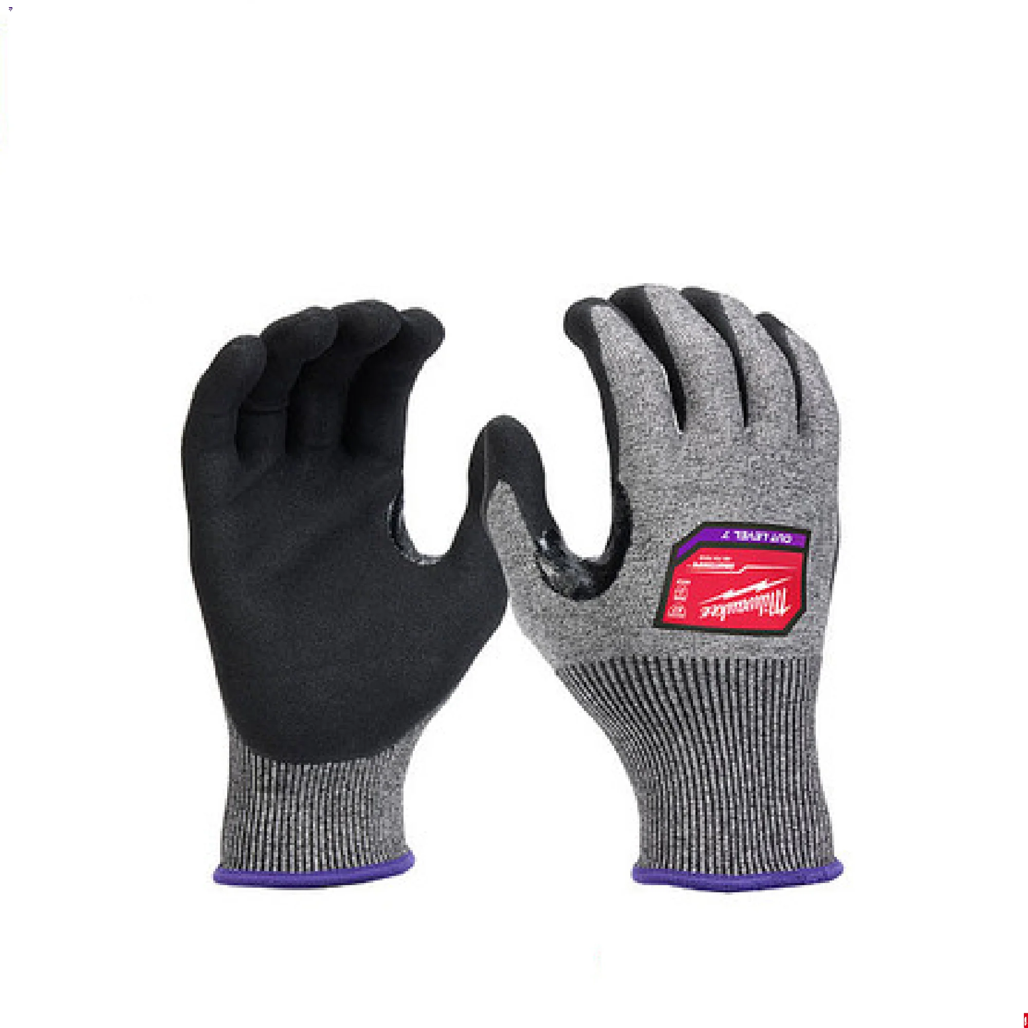 Milwaukee 48-73-7014B Cut Protection Dipped Gloves A7 Cut Level Gray 2XL PK12 - Image 2