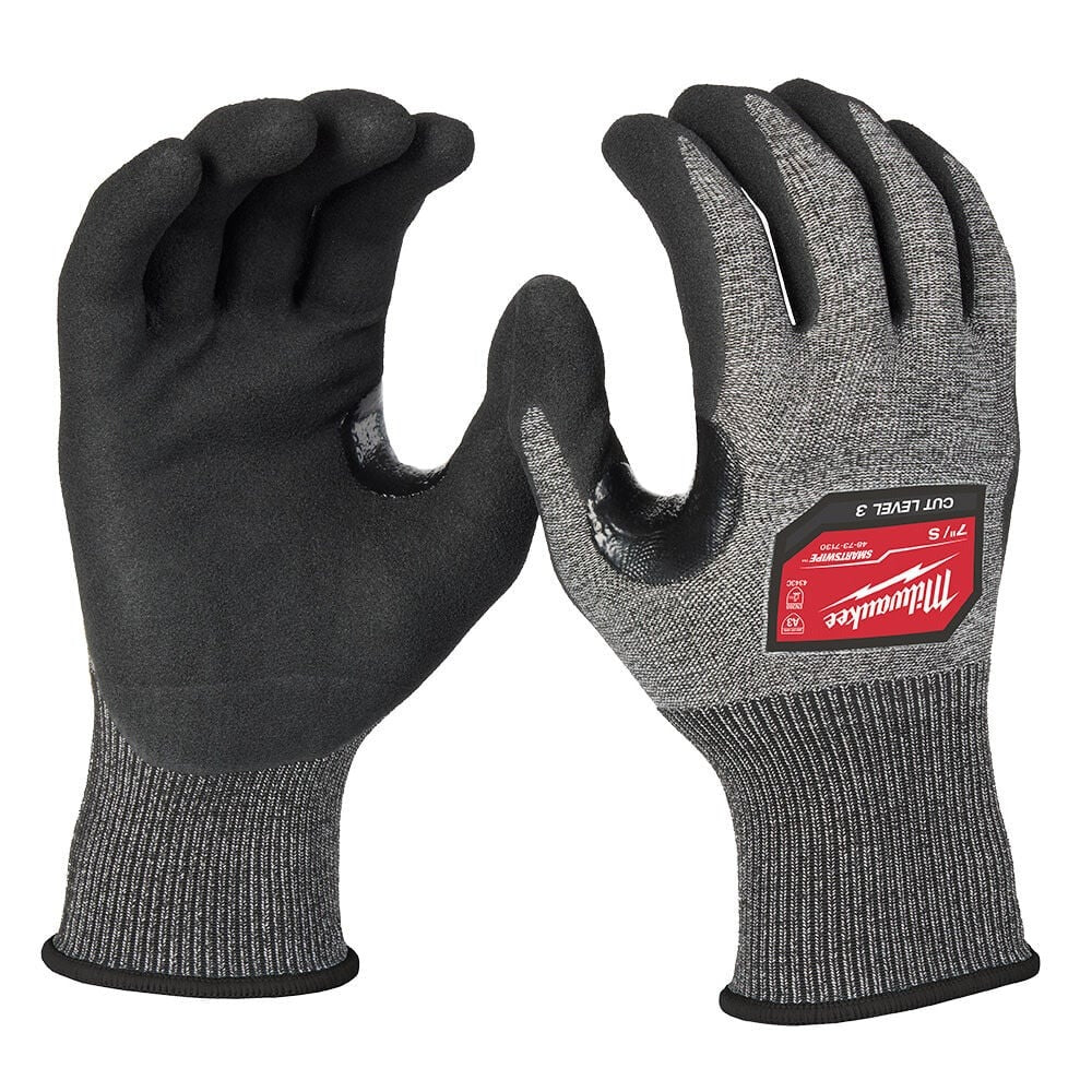 Milwaukee 48-73-7133 Cut Level 3 High-Dexterity Nitrile Dipped Gloves XL