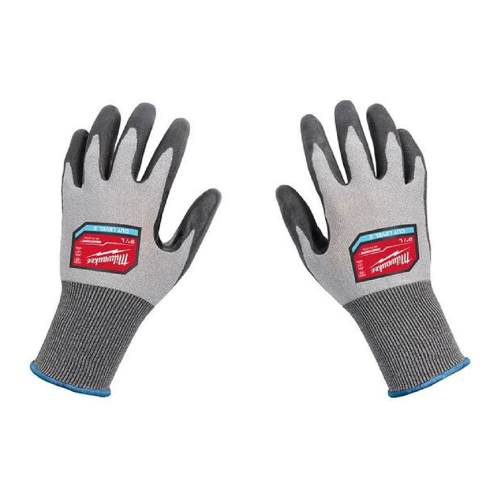 Milwaukee 48-73-8723B X-Large High Dexterity Cut 2 Resistant Polyurethane Dipped Work Gloves (12-Pack) - Image 2