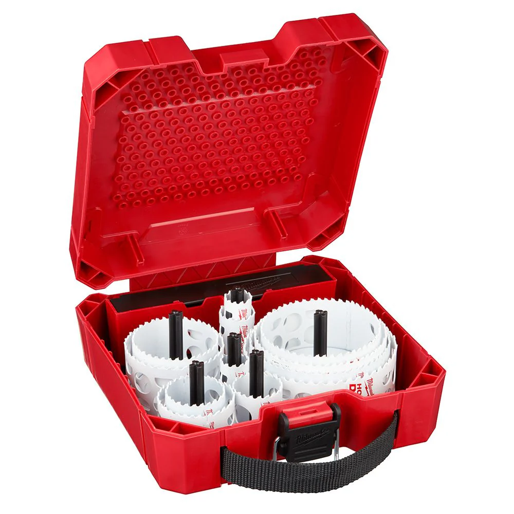 Milwaukee 49-22-4156 HOLE DOZER Durable Plumbers Bi-Metal Hole Saw Kit - 16 PC - Image 2