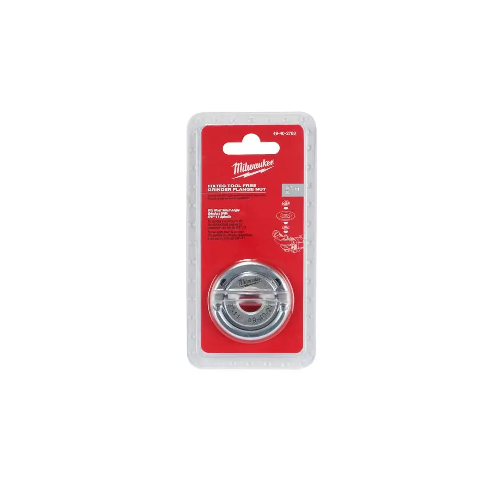 Milwaukee 49-40-2783 Fixtec Tool Free Grinder Flange Nut - Image 2