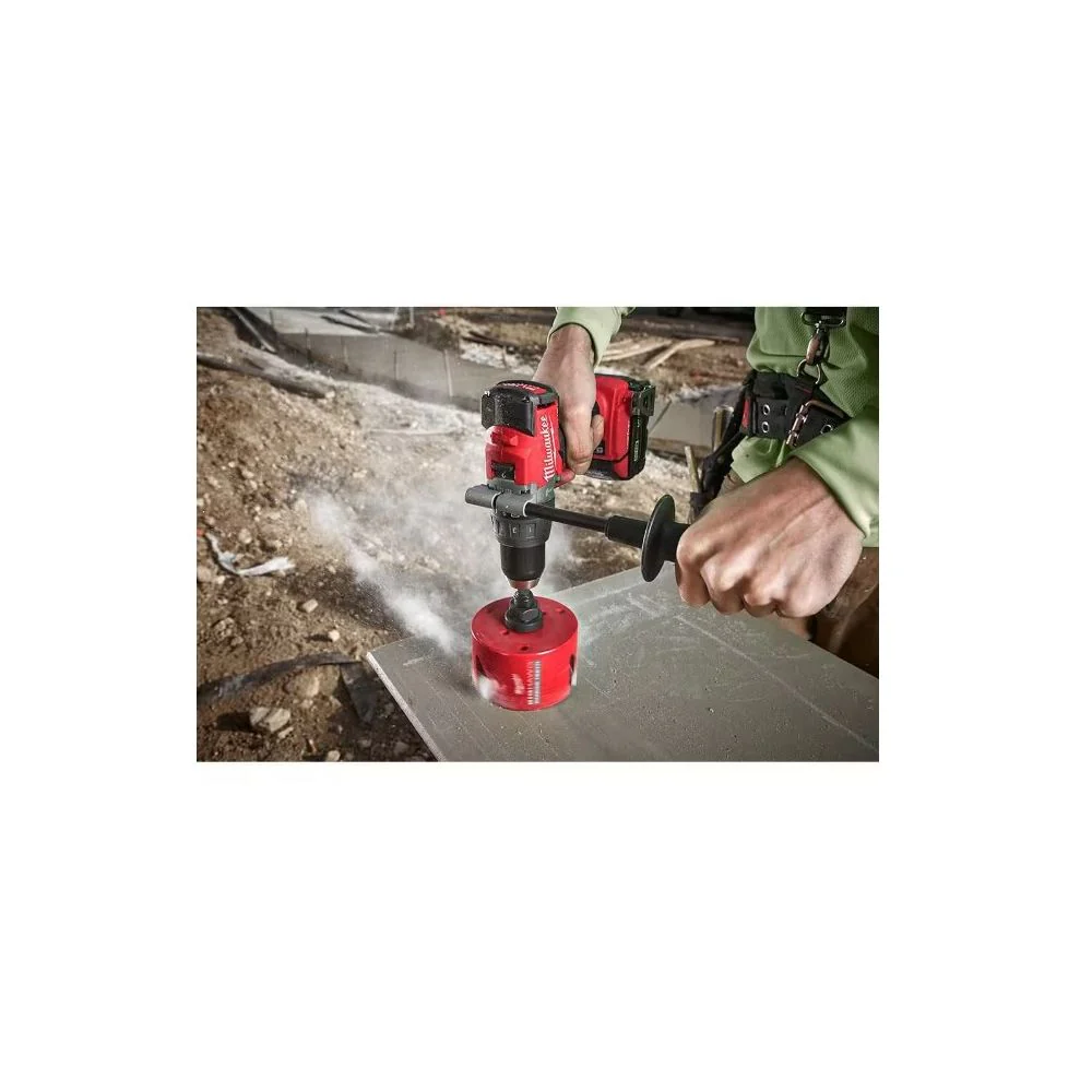 Milwaukee 49-56-9255 4-1/4" Big Hawg Carbide Hole Saw, Red - Image 3