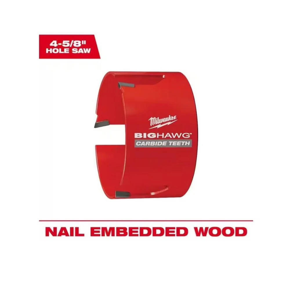 Milwaukee 49-56-9265 4-5/8 in. Big Hawg Carbide Hole Saw