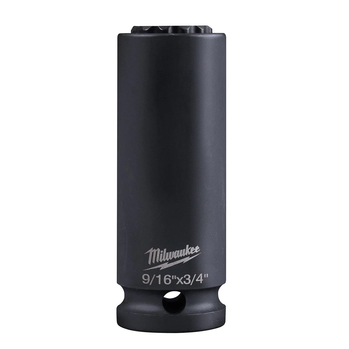 Milwaukee 49-66-5121 9/16" & 3/4" SHOCKWAVE Lineman's 2-in-1 12 Point Socket