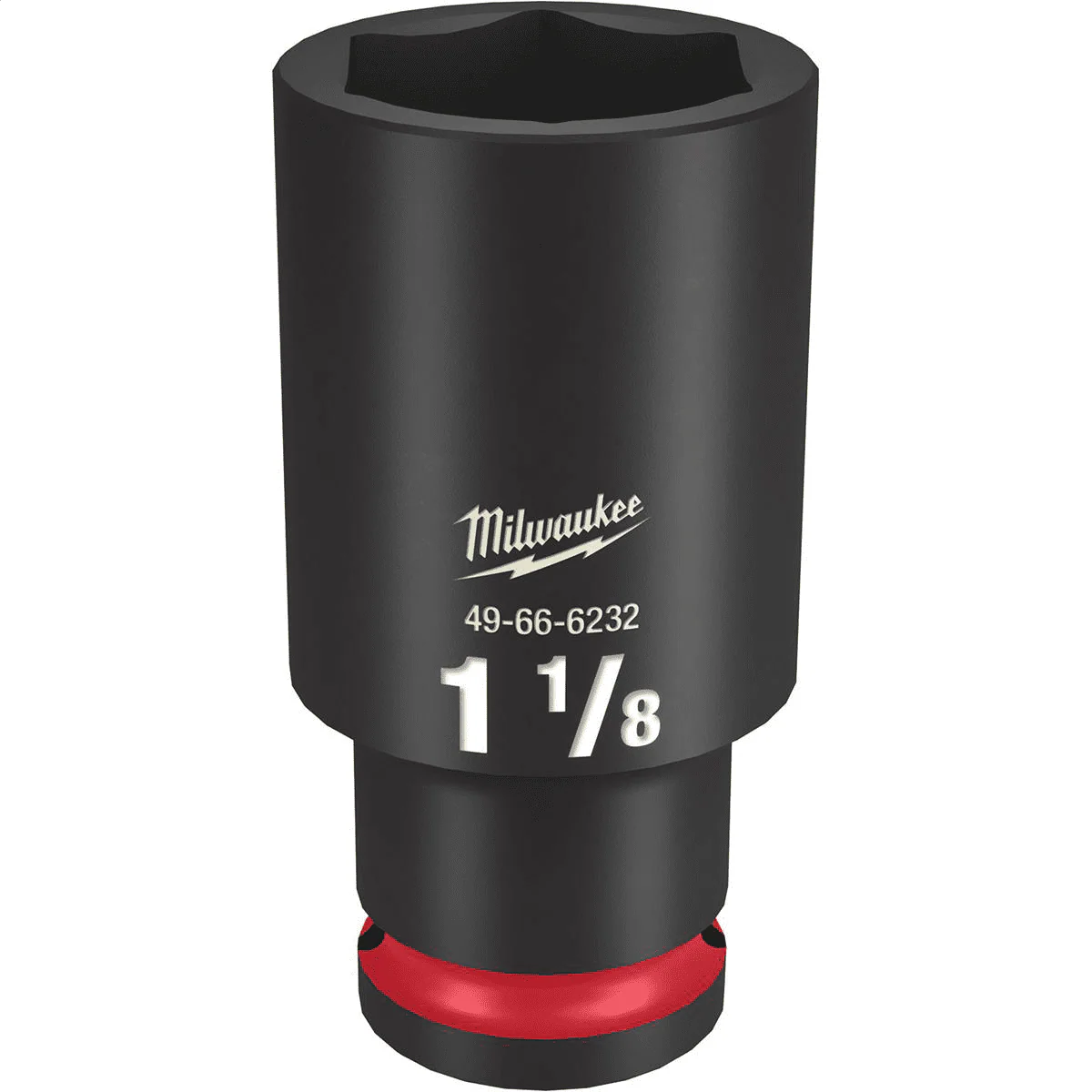 Milwaukee 49-66-6232 SHOCKWAVE Impact Duty 1/2"Drive 1-1/8" Deep 6 Point Socket - Image 2