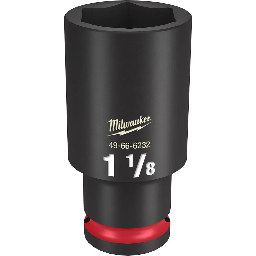 Milwaukee 49-66-6232 SHOCKWAVE Impact Duty 1/2"Drive 1-1/8" Deep 6 Point Socket - Image 3