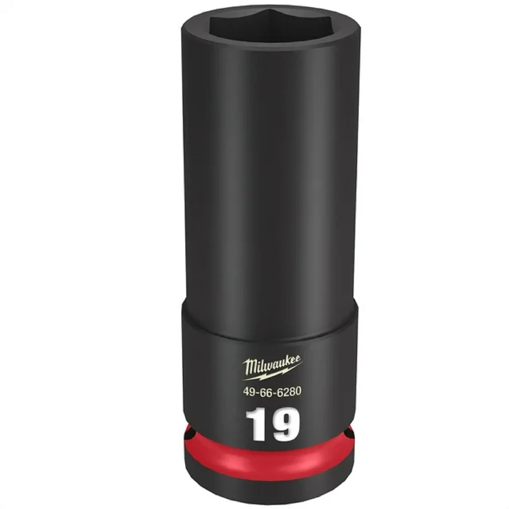 Milwaukee 49-66-6280 SHOCKWAVE Impact Duty 1/2"Drive 19MM Deep 6 Point Socket - Image 2