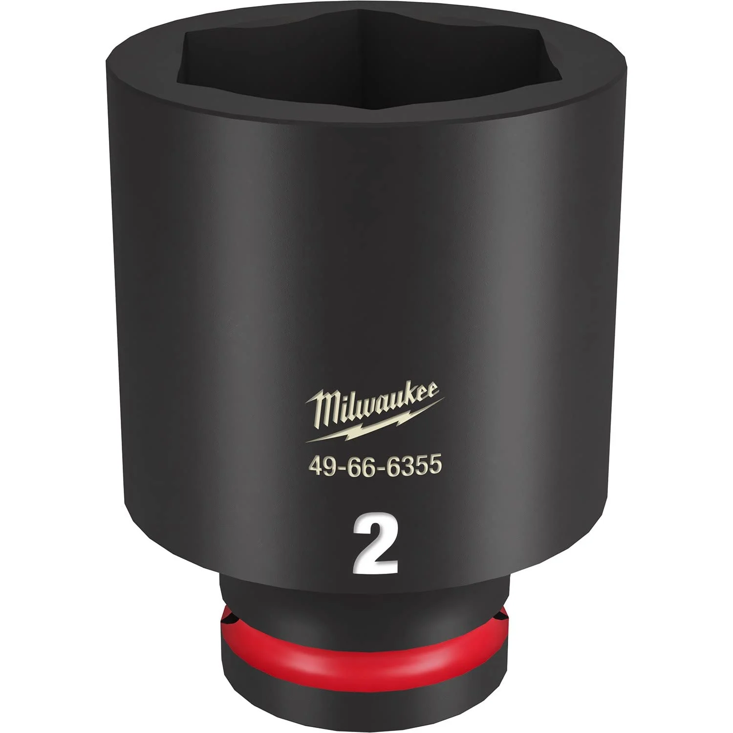 Milwaukee 49-66-6355 SHOCKWAVE Impact Duty 3/4"Drive 2" Deep 6 Point Socket - Image 2