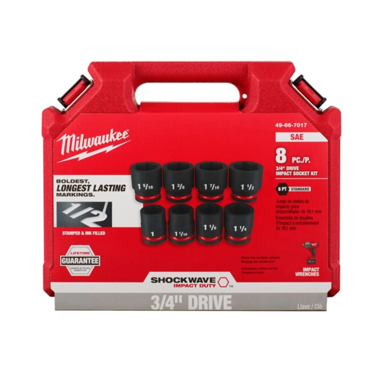 Milwaukee 49-66-7017 Impact Socket Set - Image 11