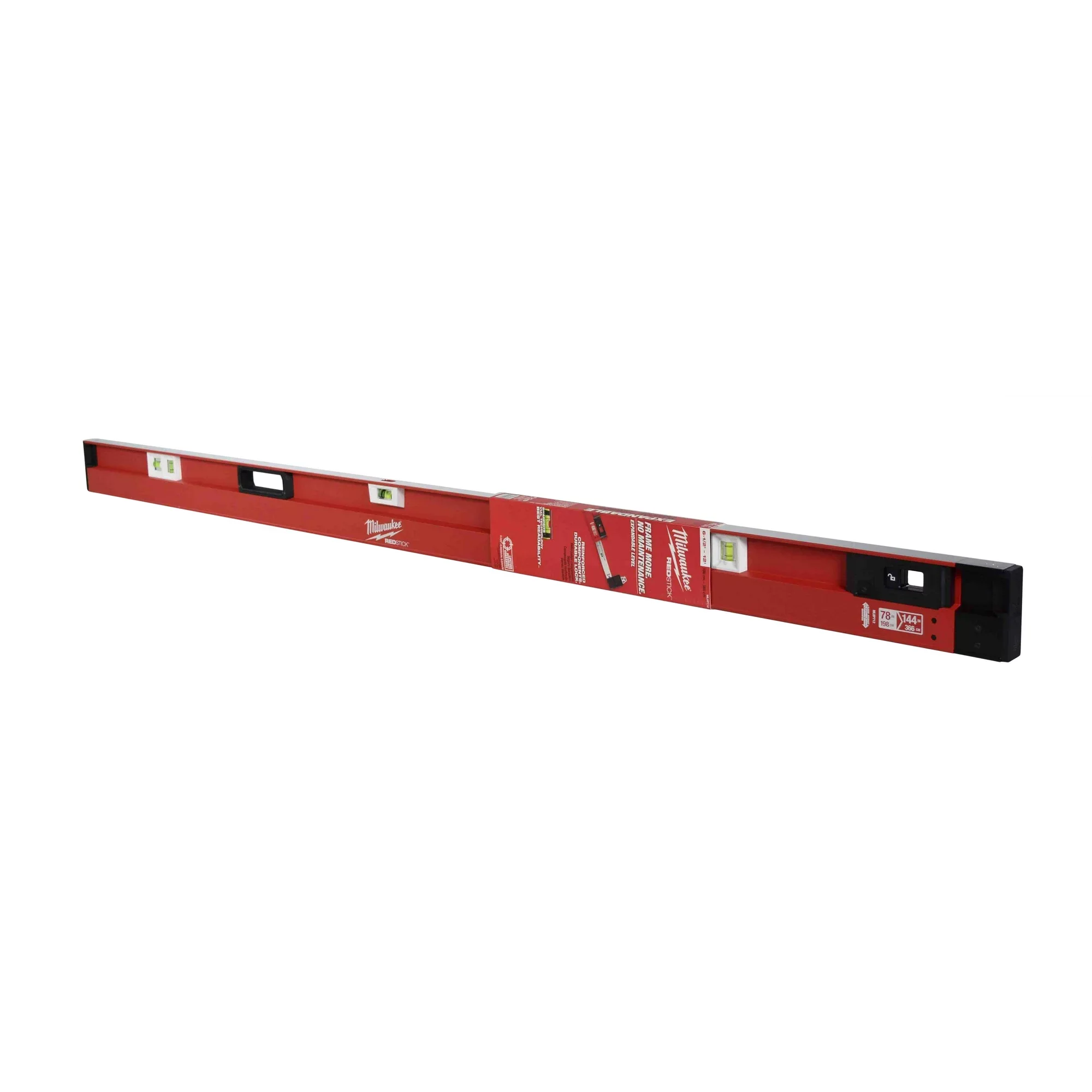 Milwaukee MLXP712 Redstick 78-144 inch Expandable Level (6.5-12) - Image 2