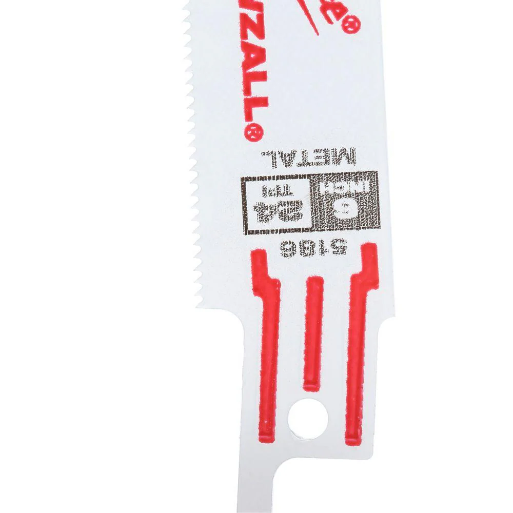 Milwaukee Sawzall Metal Reciprocating Saw Blade