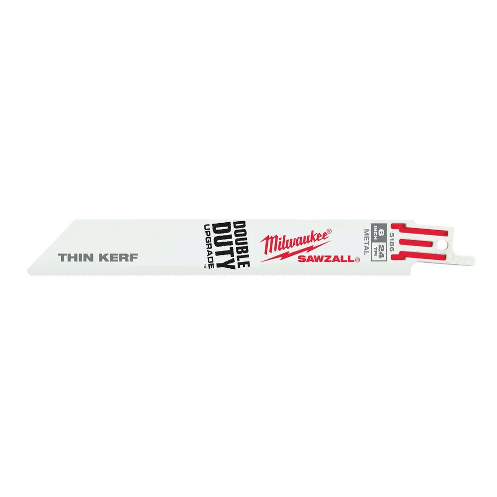 MILWAUKEE THIN KERF SAWZALL BLADE, 6 IN., 24 TPI - Image 4