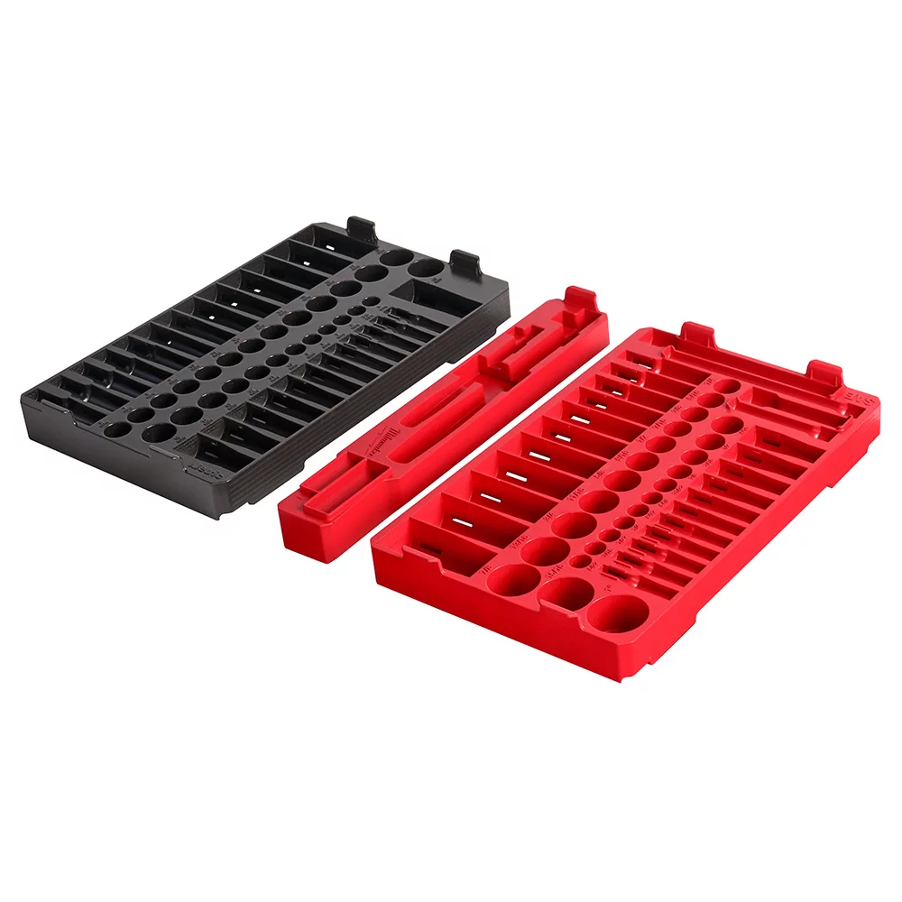 MILWAUKEE TOOL 48-22-9486T SAE And Metric PACKOUT Trays for 1/4in. And 3/8" Ratchet And Socket Set - Image 2