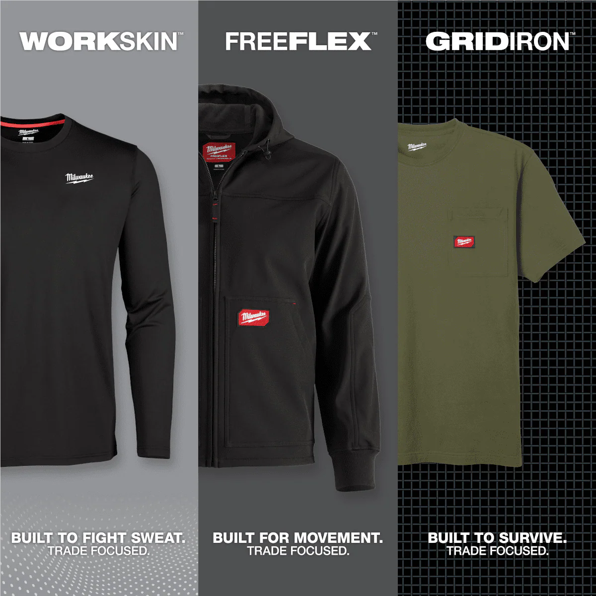Milwaukee Women's GRIDIRON Pocket Work Utility Shirt, Tear Resistant, Moisture-Wicking, Black, Medium, F451B-M - Image 2