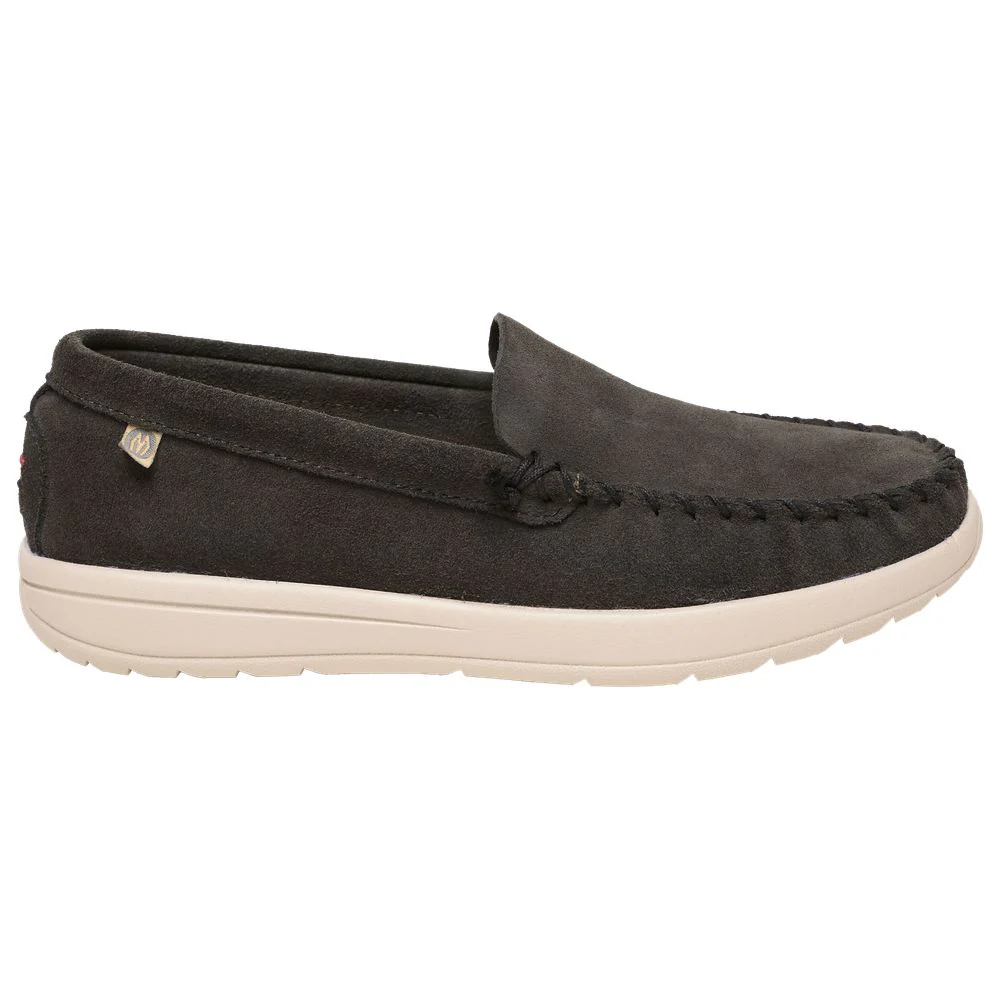 Minnetonka Discover Classic Moccasins for Men - Charcoal - 9.5M - Image 2