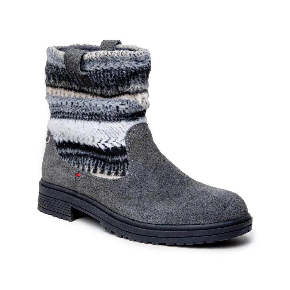 Minnetonka Joli Slouch Boots for Ladies - Charcoal Multi - 8M - Image 2