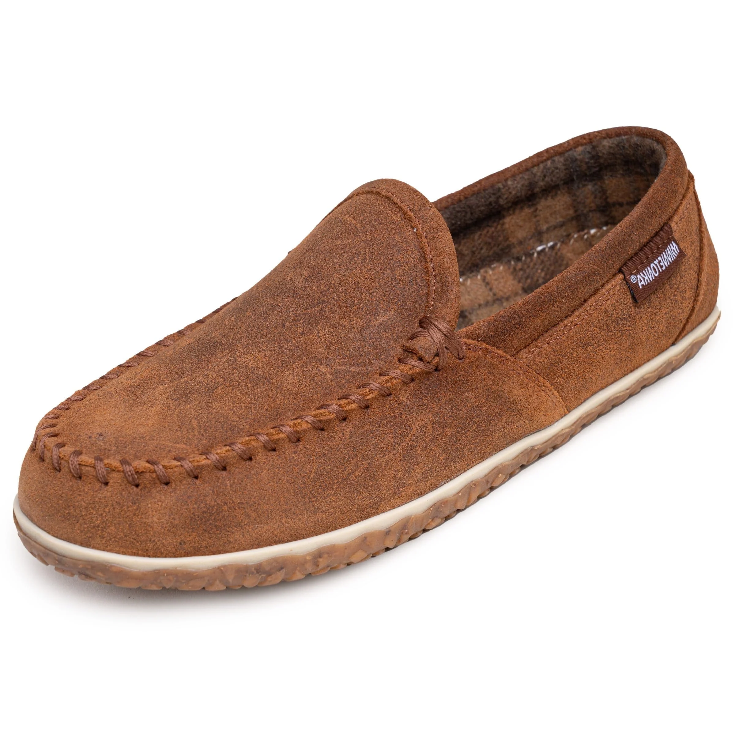 Minnetonka Moccasin Tilden Mocs for Men - Autumn Brown - 10W